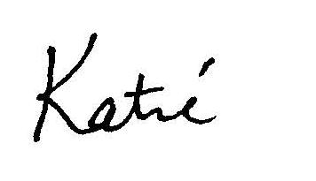 KK first name signature